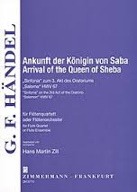 HANDEL G.F. - ENTRADA REINA SABA .SINFONIA ORATORIO SALOMON HWV67